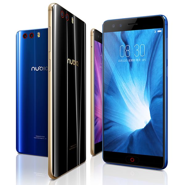 Original ZTE Nubia Z17 mini S 4G LTE telefone celular 6GB RAM 64GB ROM Snapdragon 653 Octa Núcleo Android 5.2
