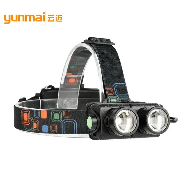 

cross border for new pattern 2t6 light 2 lamp independent adjust 180Â° go fishing charge headlights