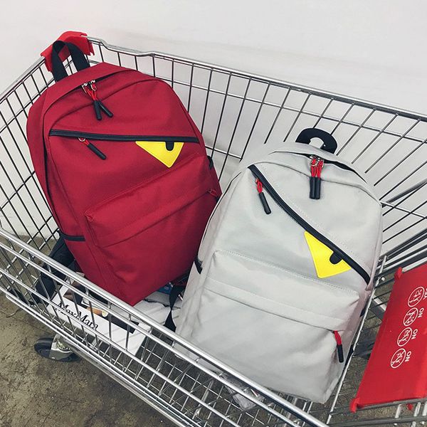 

designer backpack mens backpack luxury school bag lady small eyes new fashion tide hip hop 5 color available wholesale