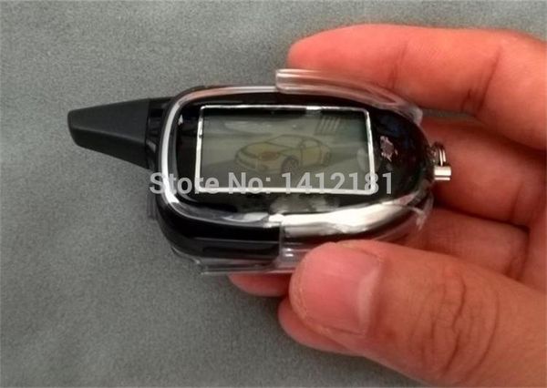 

two-way lcd remote control key fob chain keychain for 2 way car alarm system scher khan m7 scher-khan magicar 7