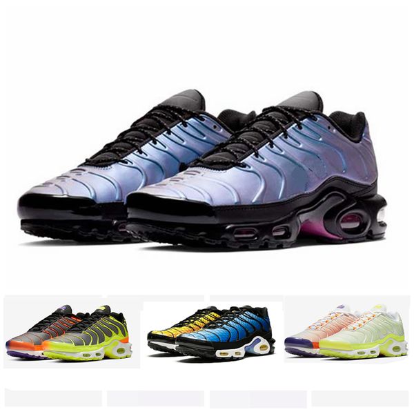 

2019 новый дизайнер радуга prm tn plus se pack мужские кроссовки wmns спортивные бег тренеры мода черный белый спортивные кроссовки размер 4, White;red