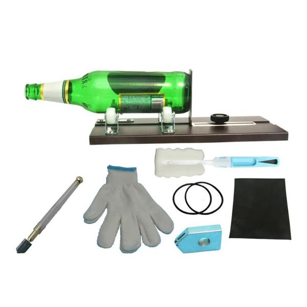 

creative glass beer wine bottle recycle cutter create glass sculptures cutting machine jar craft machine recycle tool kits