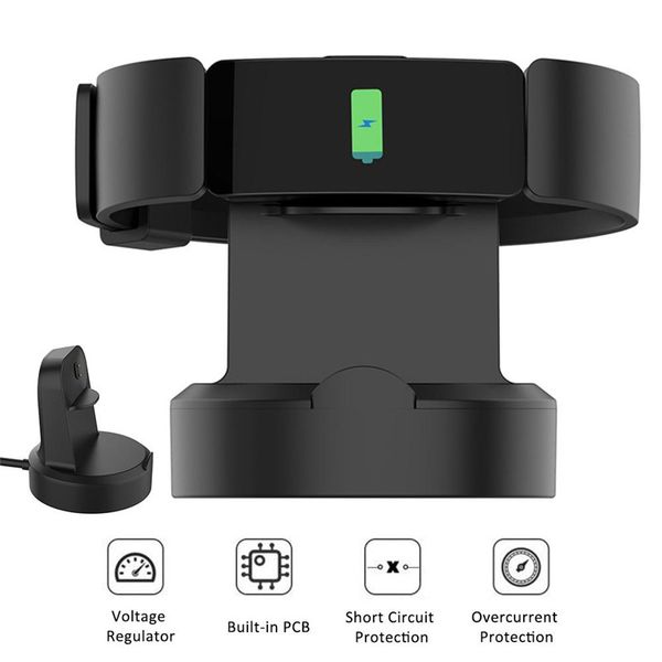 

для fitbit inspire hr 1m usb зарядный кабель общего назначения быстрая зарядка основание для fitbit ace 2 смарт часы аксессуары