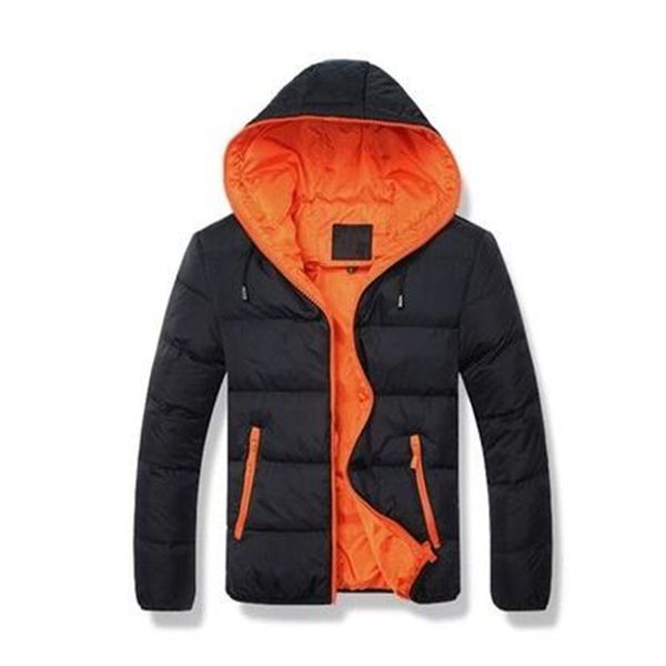 

new ultra-light plus size thin down jacket men and women 2019 autumn winter slim short hooded warm sportswear mountaineering, Black