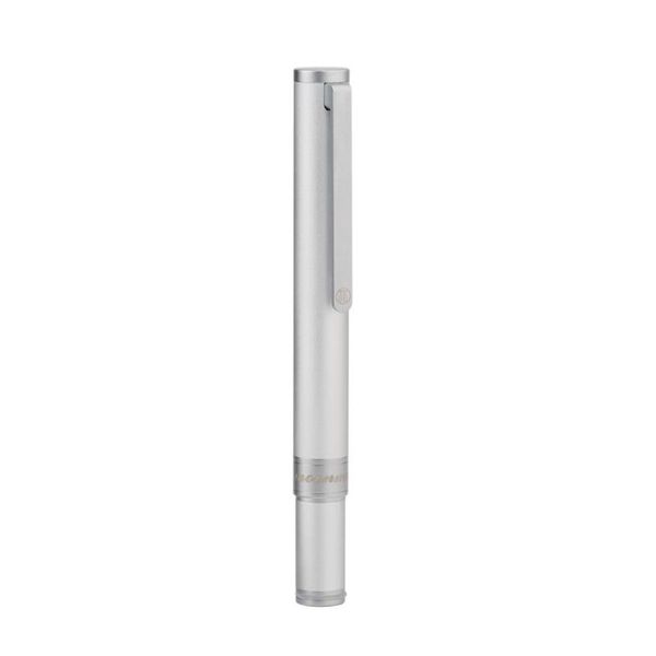 

moonman n1 fine nib aluminum alloy silver gifts travel mini signature short writing business pocket fashion fountain pen student
