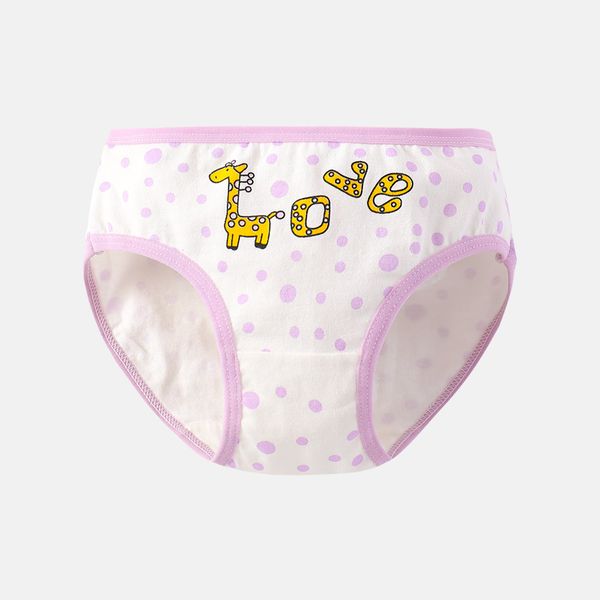 

4pc baby girls kids underwear children underpants cartoon short pants 2-10 years, Camo