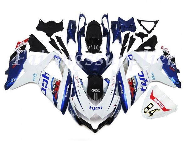 

новый (литье под давлением) abs обтекатель комплекты подходят для (suzuki gsxr 600-750) 2008 2009 2010 gsx-r600 r750 k8 обтекатели набор ярк