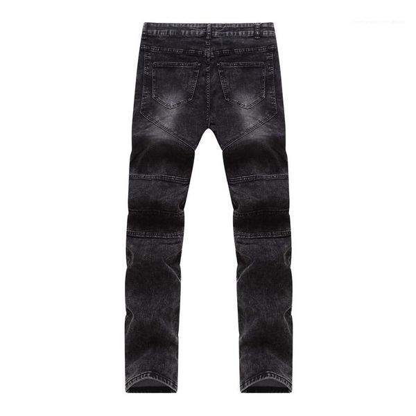 

fit mid талией жан карандаш брюки мужские конструктора длинные узкие джинсы мужские zipper fly одежда тонкий, Blue