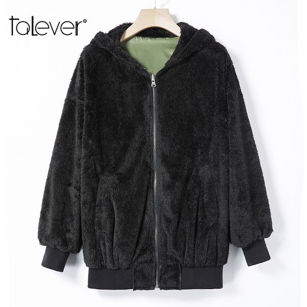 

женщины зима теплая искусственного меха куртка женская повседневная однобортный белый флис мех короткое пальто леди верхняя одежда плюс разм, Black;brown