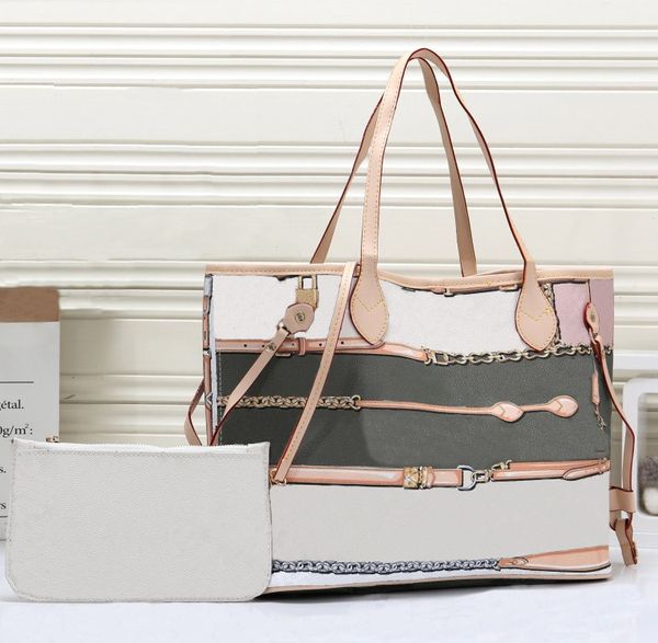 

дизайнер сумочка бренд женская сумка дизайн одежды леди сумка смешанный цвет большой емкости из двух частей сумка pu дизайнер сумка