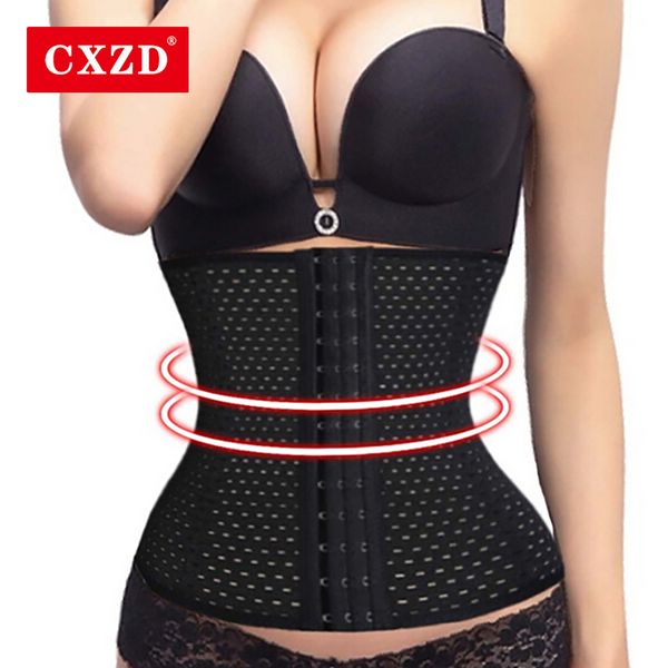 

cxzd waist trainer shapers waist trainer corset slimming belt shaper body shaper slimming modeling strap belt corset, Black;white