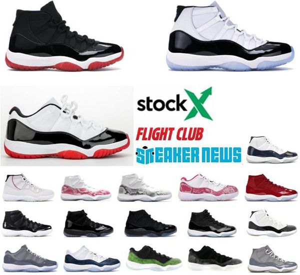 

11s mens women jumpman basketball shoes concord bred men gamma blue barons men sports designer sneakers platinum tint trainers with box