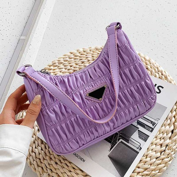 

solid color handbags women ins chic shoulder bag female small elegant totes bag lady handbag luxury underarm female bolsa