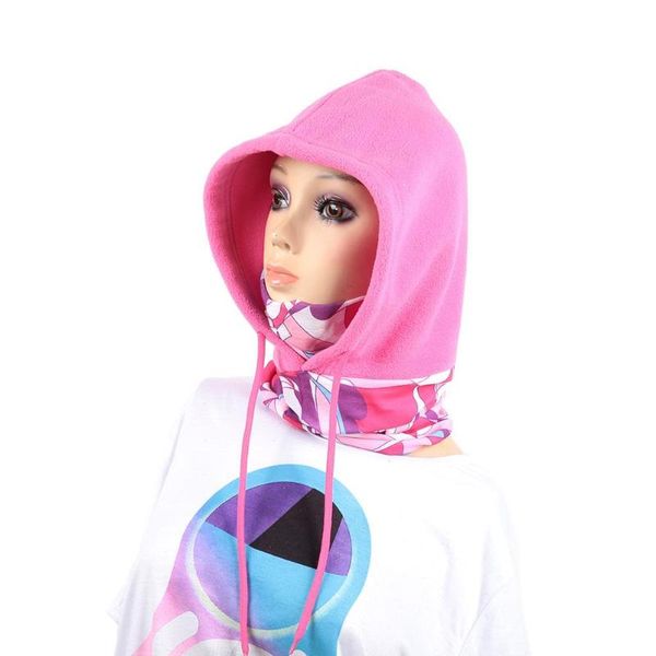 

bike bicycle ski cycling winter windproof neck warm balaclava hood mask cap, Black