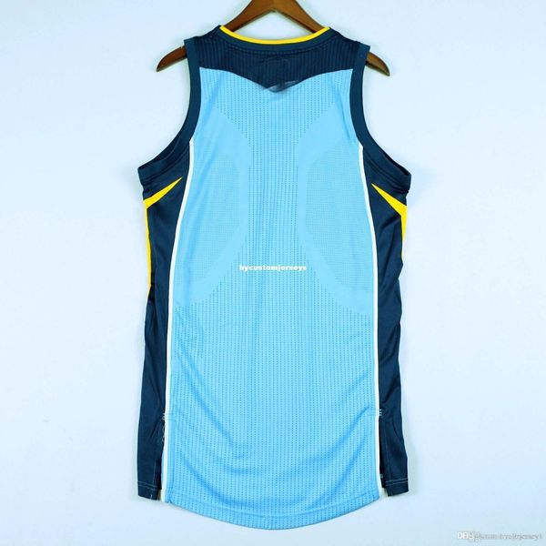 

100% stitched wholesale blank jersey mens blue vest size xs-6xl stitched basketball jerseys ncaa, Black;blue