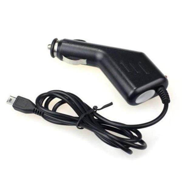 

4 ft mini usb dc 12 - 24v car charger adapter power cable for gps drive recorder