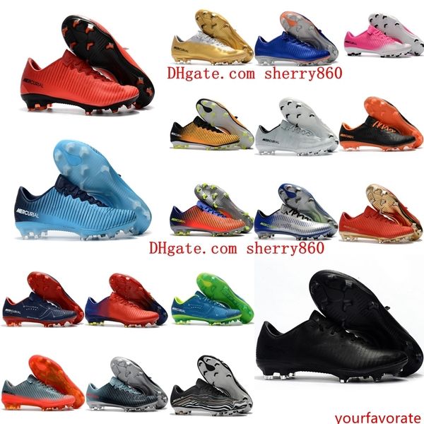 

2019 original soccer cleats mercurial vaporx xi botas de futbol low mercurial mens soccer shoes football boots ronalro neymar boots
