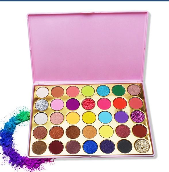 

new no logo 35g4 great pigment glitter shimmer eyeshadow long lasting eye shadow palette