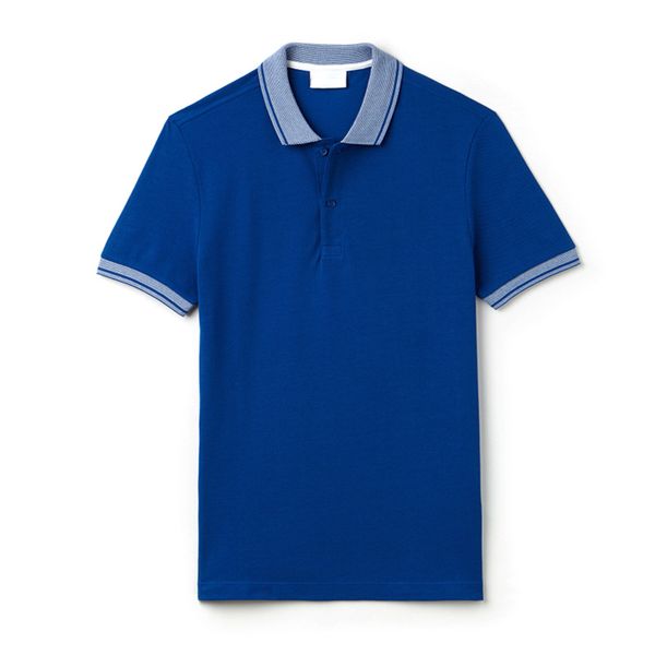 

crocodile mens designer polo shirts the version fashion luxury france brand polo lc crocodile 100% conton 3, White;black