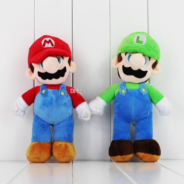 

25cm mario bros kawaii pillow plush toy cushion mario luigi cooky chimmy shooky koya rj mang gift for children