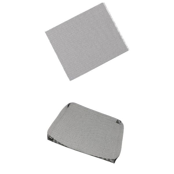 

2 pieces grill mat non stick bbq grill baking mats -reusable and easy to clean - works on smoker, pellet,gas, charcoal grill