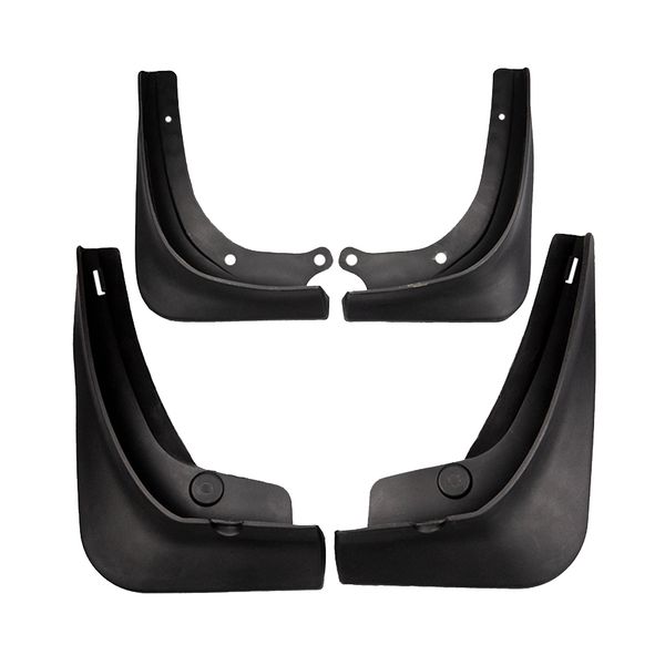 

car mud flap front and rear wheel guard fender for tesla model 3 16-19, black