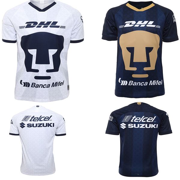 

19 20 MX club UNAM soccer jerseys GUERRON 2019 2020 jersey CALDERON football shirt FORMICA Camisa de futebol CASTILLO ABRAHAM maillot foot