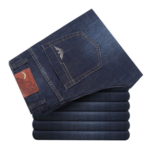 

New italy brand jean men 039 denim trou er a fa hion cotton jean mani pant male calca men famou brand cla ic denim jean 222, Blue