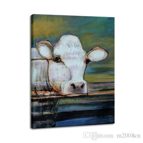 

Abstract Animal Cow Nature quality Canvas,Handpainted /HD Print Home Decor Wall Art Oil Painting On Canvas Multi Sizes /Frame Options A149