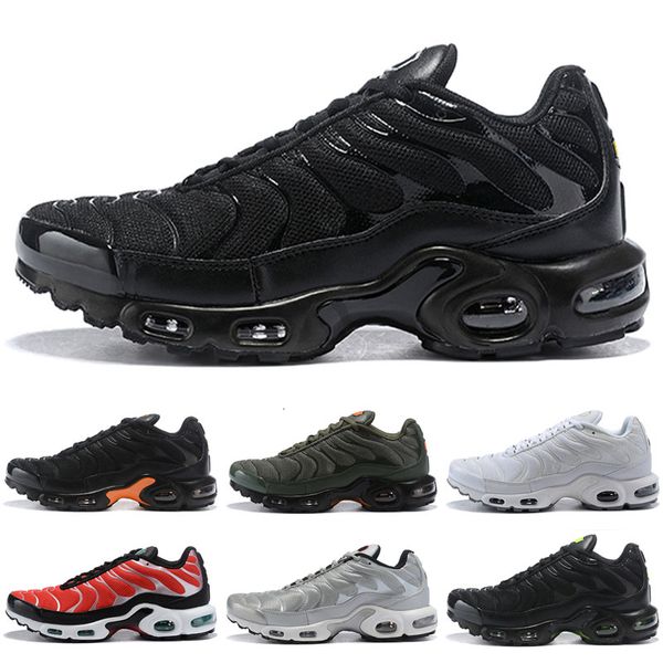 

2019 new running shoes men tn shoes tns plus fashion increased ventilation casual trainers olive red blue black sneakers chausseures