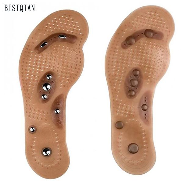 Acupressure Slimming Insoles Foot Massager Magnetic Therapy Weight Loss