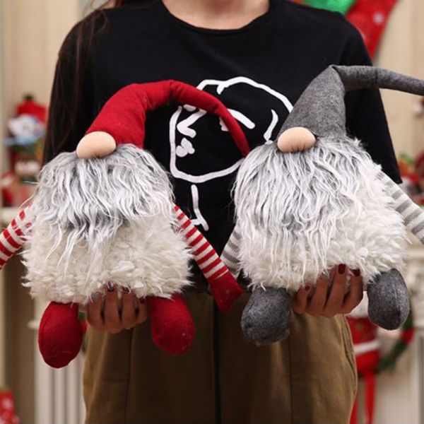 

new 2018 new swedish christmas tomte/nisse santa claus decoration plush xmas funny gnome plush-christmas kids gift