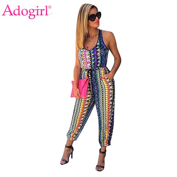 

adogirl этнический принт boho стиль женщины из двух частей набор рукавов растениеводство майка и анти москитные брюки женские повседневные к, White