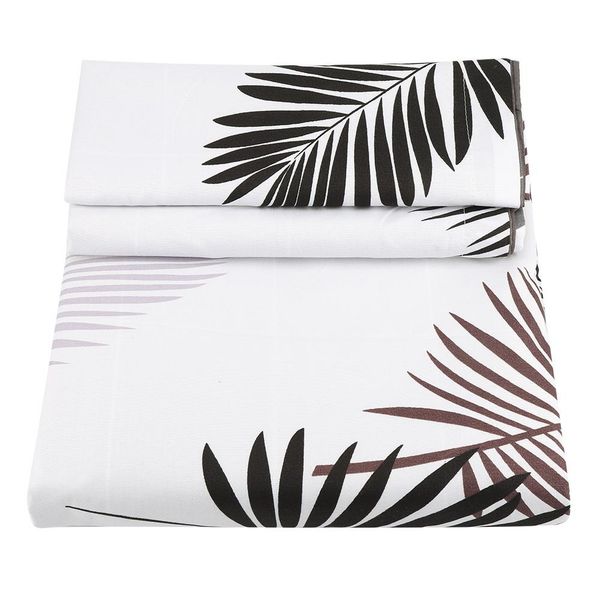 

100% polyester reactive printing three-piece bedding suit with zipper duvet cover