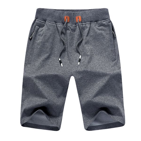 

men fashion short pants summer beach casual style elastic waist drawstring multiple colors male 2020 sweatpants plus size, White;black