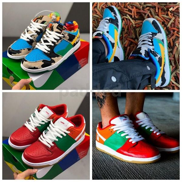 

new release sb dunk low running shoes chunky dunky japan 7-eleven mens women skateboard sneakers size 36-45, White;red
