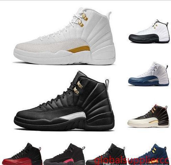 

new 12 12s basketball shoes xii mens winterized gym red flu game college navy the master men designer trainer sports sneakers