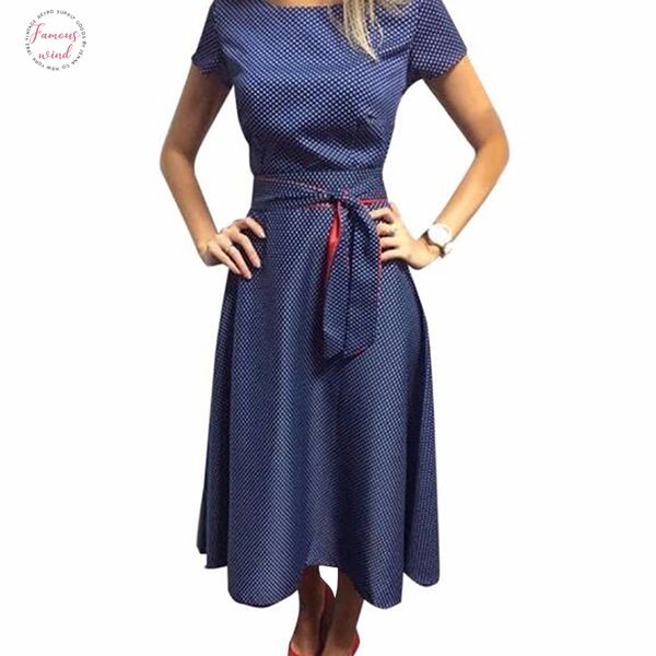 

dress polka dot vintage dress short sleeve women midi kimono sleeve casual party dresses plus size designer gv173 clothes, Black;gray