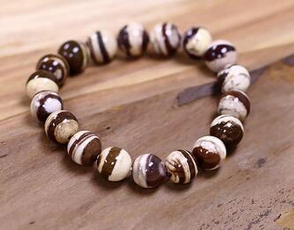 

obsidian of natural golden obsidian bracelet 8-12mm, Black