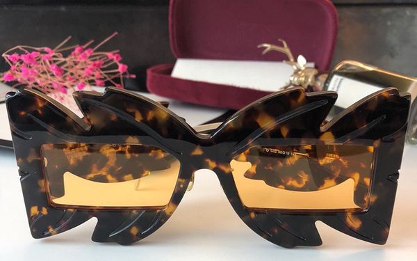 

wholesale- black acetate square mask frame popular 0429s design frame popular uv protection sunglasses fashion summer style, White;black