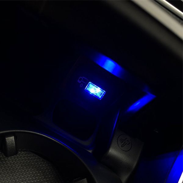 

1pcs car-styling usb atmosphere led light case for dodge journey juvc charger durango cbliber sxt dart