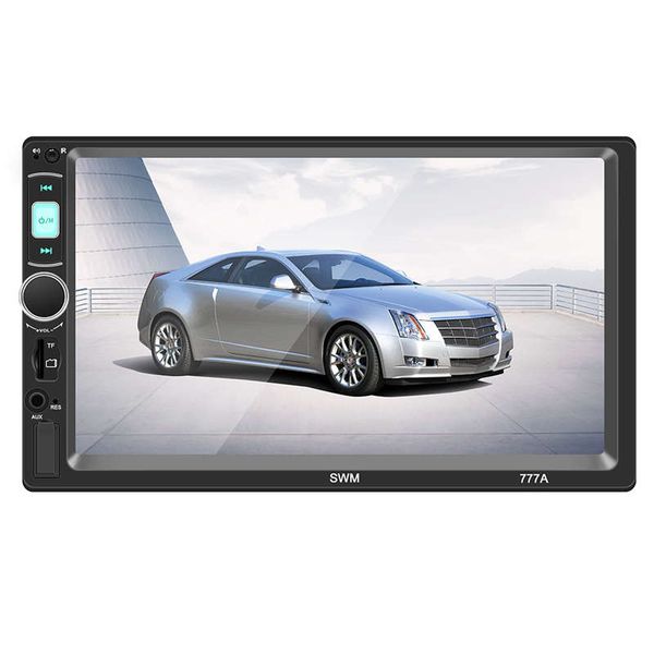 

777a 2 din stereo 7 inch press screen fm video mp5 player navigator driving recorder auto radiouniversal car autoradio gps nav car dvr