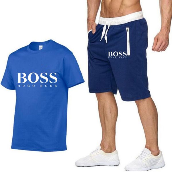 

summer shirt designer shorts mens tracksuit short sleeves pullover with casual jogger pants suits homme sportsuit -2xl 887, Gray