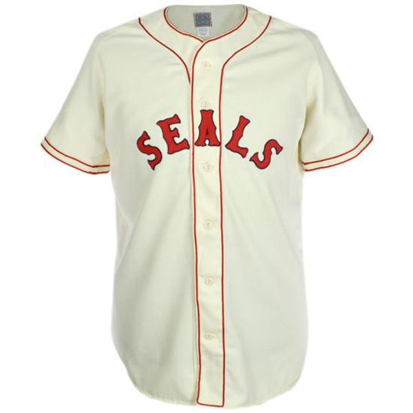 

San Francisco Seals 1957 Home Jersey 100% Stitched Embroidery Logos Vintage Baseball Jerseys Custom Any Name Any Number Free Shipping