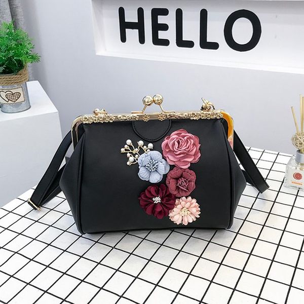 

women girls new personality fashion casual messenger bag follower decoration clip bag cute shoulder handbag new