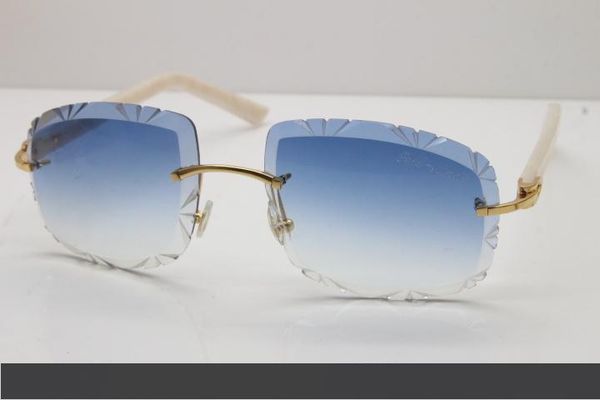 

2020 бесплатная доставка новые дизайнерские солнцезащитные очки унисекс очки оригинальные очки без оправы t8200762 горячие солнцезащитные оч, White;black