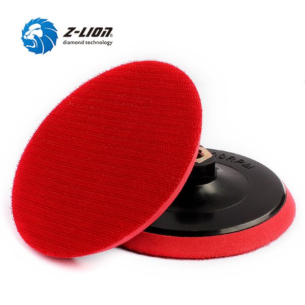 

z-lion 5" 2pcs опорной пластины m14 hook loop полировка полировка pad бакер 125мм бакер колодки для grinder машины и польские колодки
