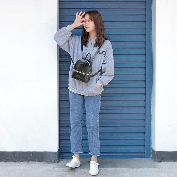 

2020 new korean backpack women's casual fashion large-capacity ladies backpack