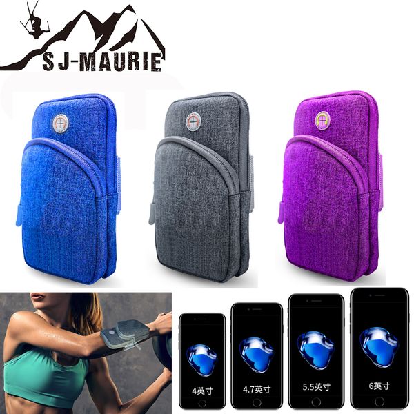 

5 colors sport waist bag running armband waterproof arm bag case for 4/ 4.7/ 5.5/ 6 inch armbands phone for running