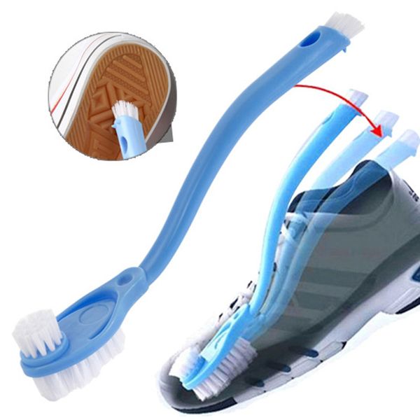 

new multipurpose double long handle shoe cleaning brush shoe cleaner washing toilet lavabo pot dishes home cleaning tools